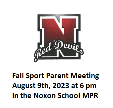 Fall Sport Parent Meeting